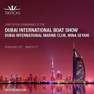 Image forTriton Submarines at the 2017 Dubai International Boat Show